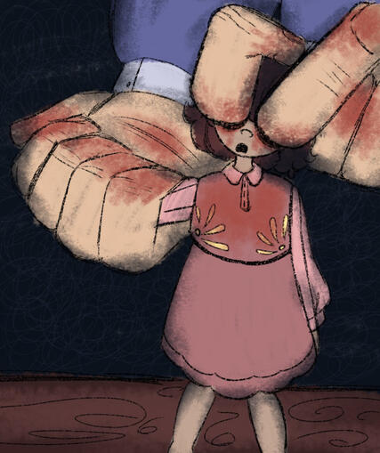 Example of a child's nightmare